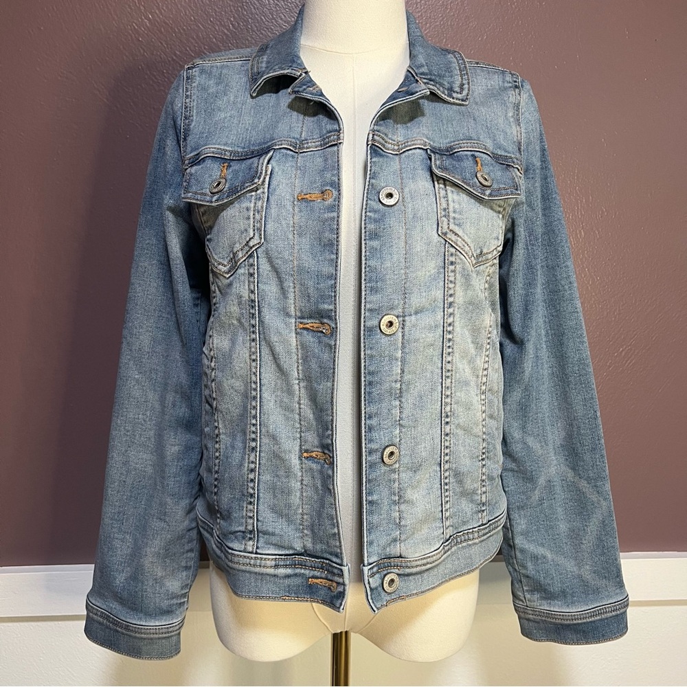 Abercrombie Kids Light Blue Denim Jacket